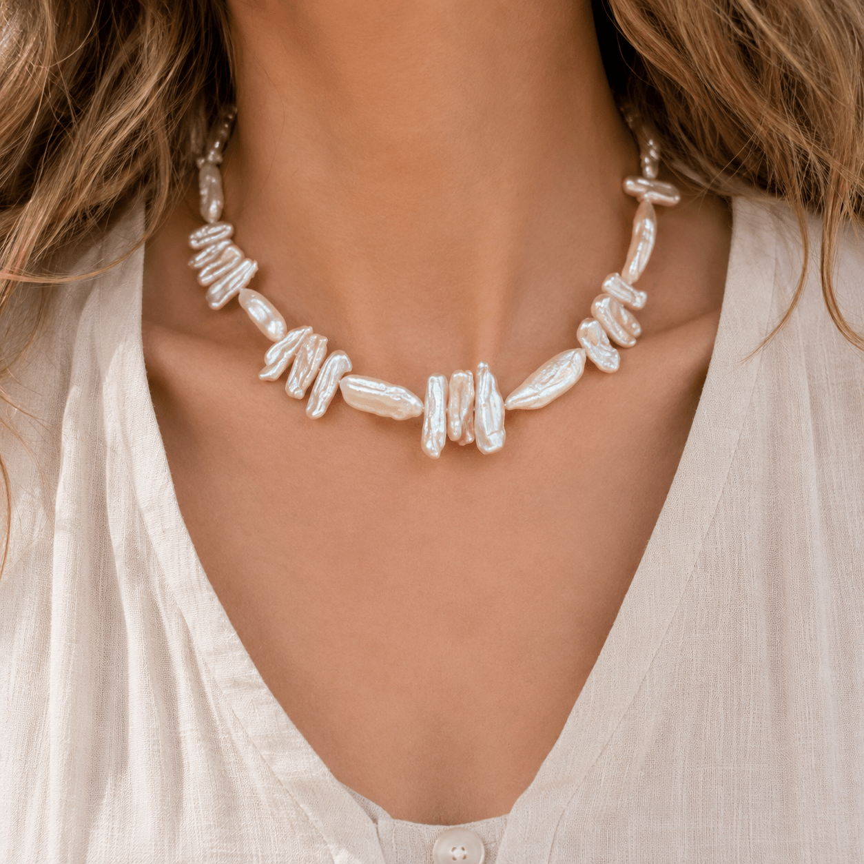 Peach Queen Necklace - LPL Creations