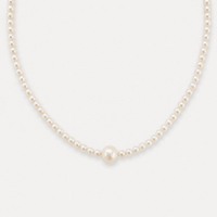 White Pearls Necklace - LPL Creations