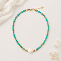 Sheryl Leather Necklace