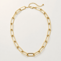 Thick PaperClip Chain Necklace - LPL Creations
