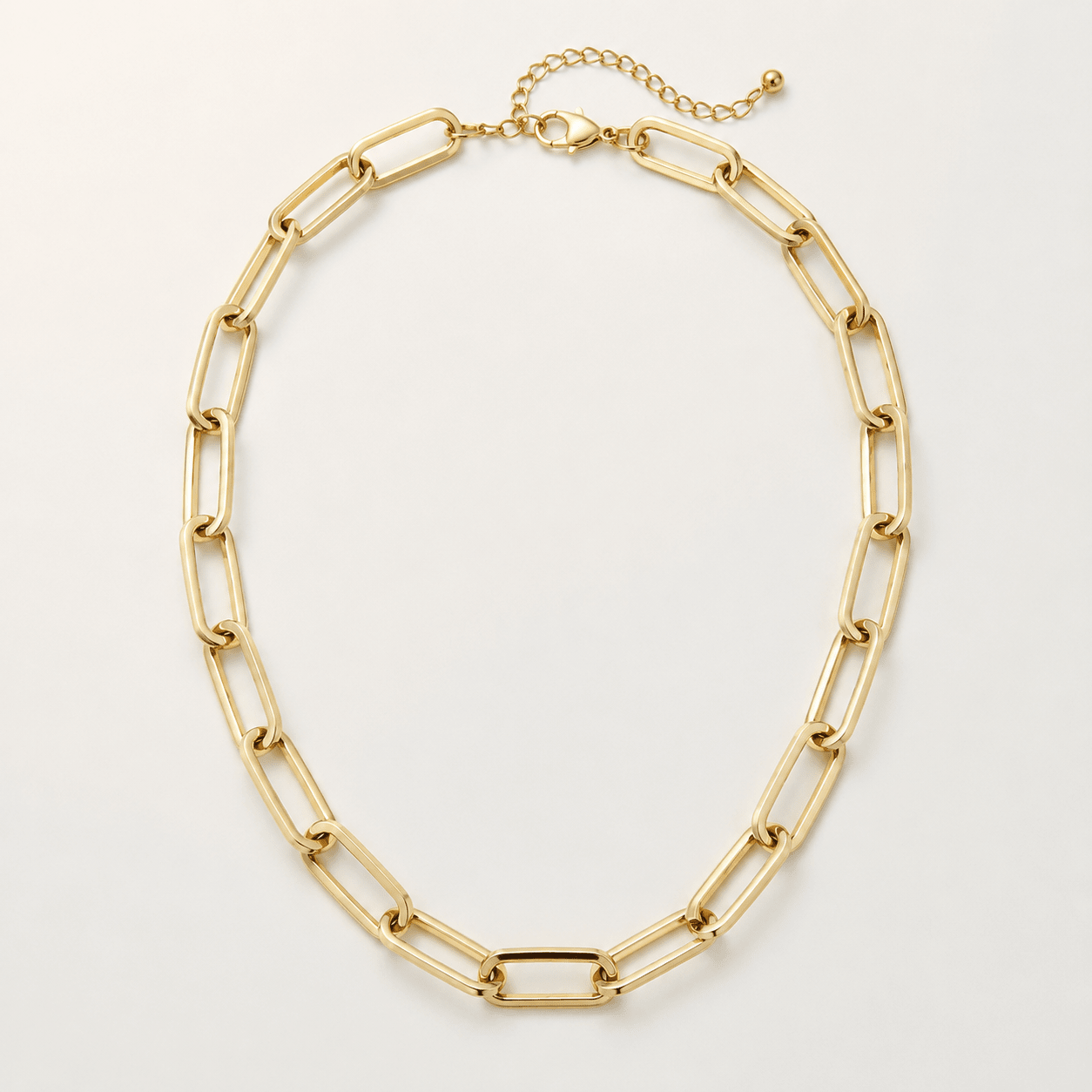 Thick PaperClip Chain Necklace - LPL Creations