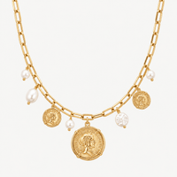 Coins Chain Necklace - LPL Creations