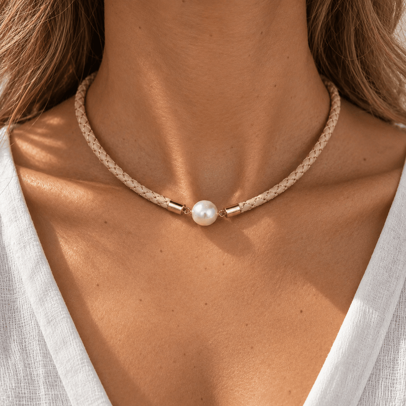 Sheryl Leather Necklace - LPL Creations
