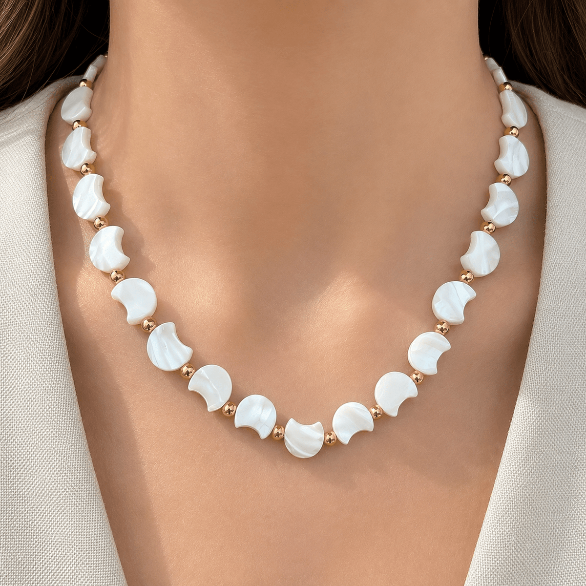 Over the Moon Necklace - LPL Creations