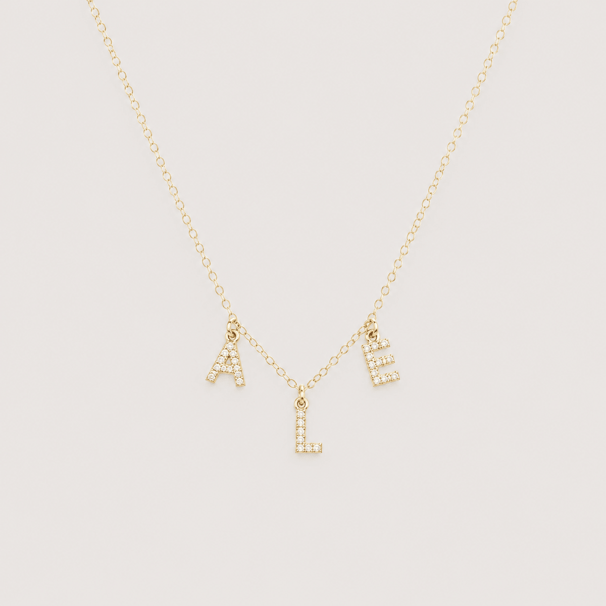 Pearl Initial Necklace - LPL Creations