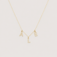Pearl Initial Necklace - LPL Creations