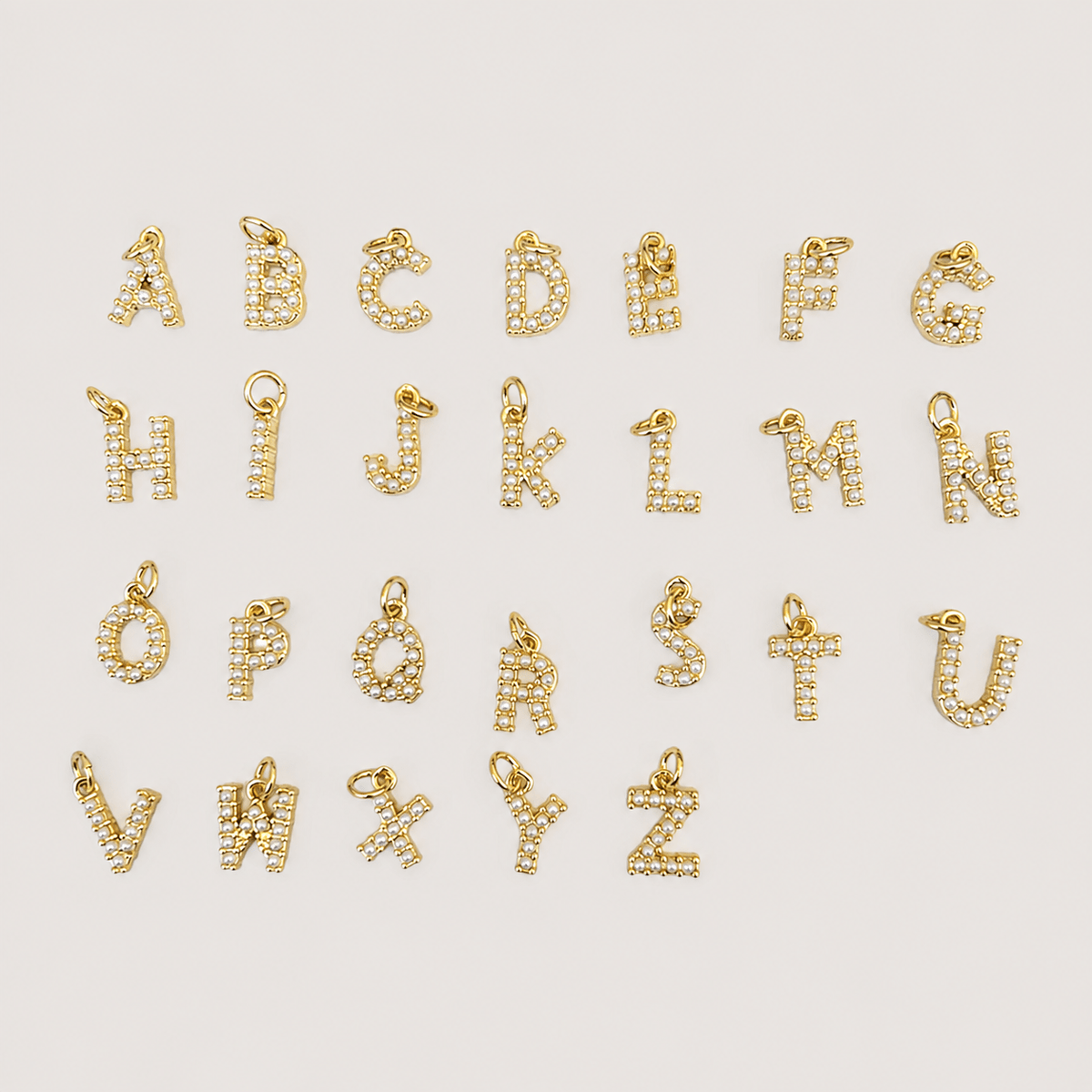 Pearl Initial Necklace - LPL Creations