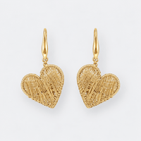 Adore Heart Earrings - LPL Creations