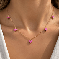 5 Hearts Necklace - LPL Creations