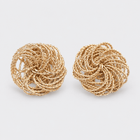 Spiral Gold Earrings - LPL Creations