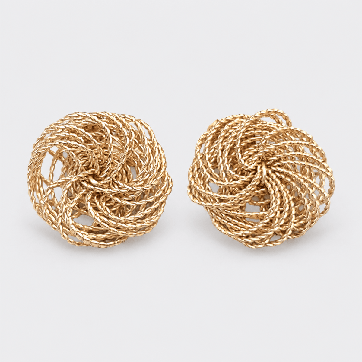 Spiral Gold Earrings - LPL Creations