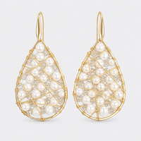 Drop Pearl Earrings - LPL Creations