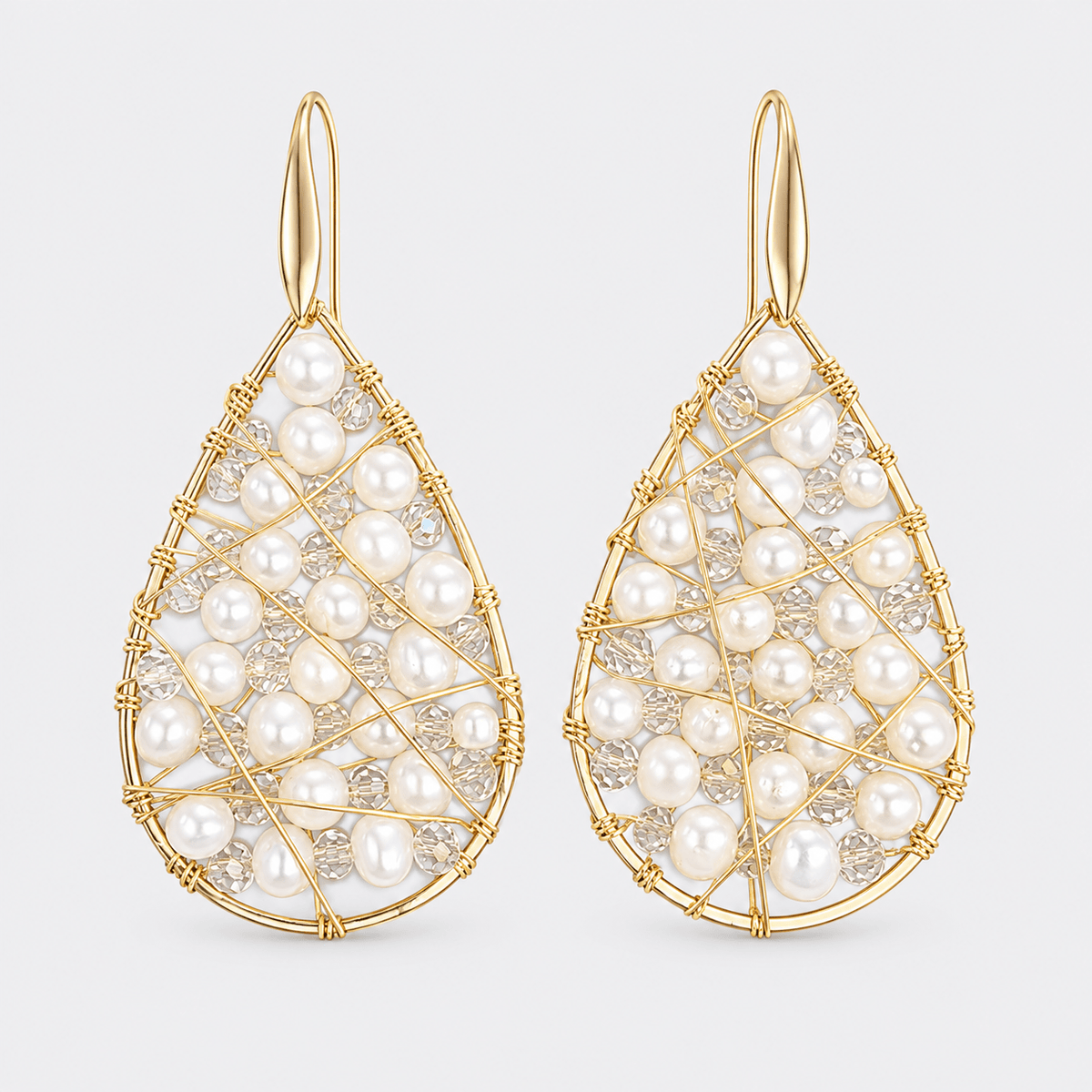 Drop Pearl Earrings - LPL Creations