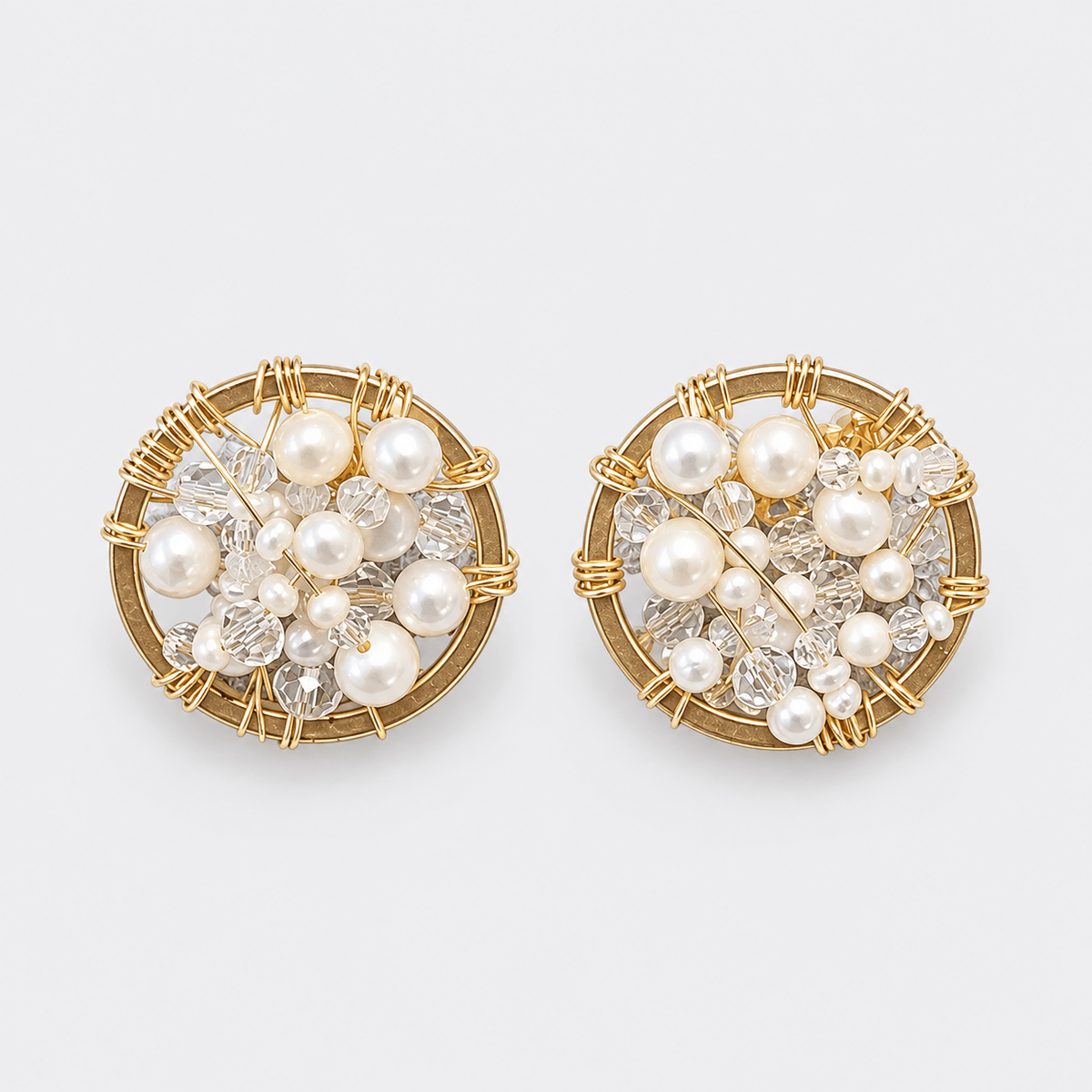 Pearl Dream Catcher Earrings - LPL Creations