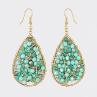 Drop Crystals Earrings - LPL Creations