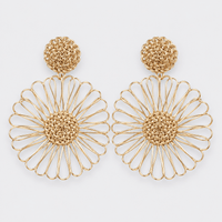 Gerbera Earrings - LPL Creations