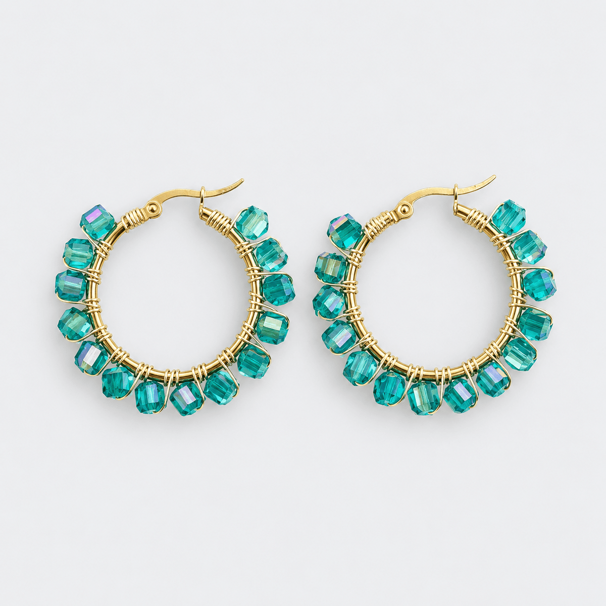 Bahamas Hoop Earrings - LPL Creations