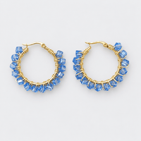 Bahamas Hoop Earrings - LPL Creations
