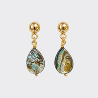 Abalone Earrings - LPL Creations