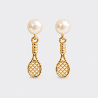 Tennis Racket Earrings - LPL Creations