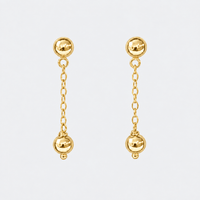 Dainty in Gold Earrings - LPL Creations