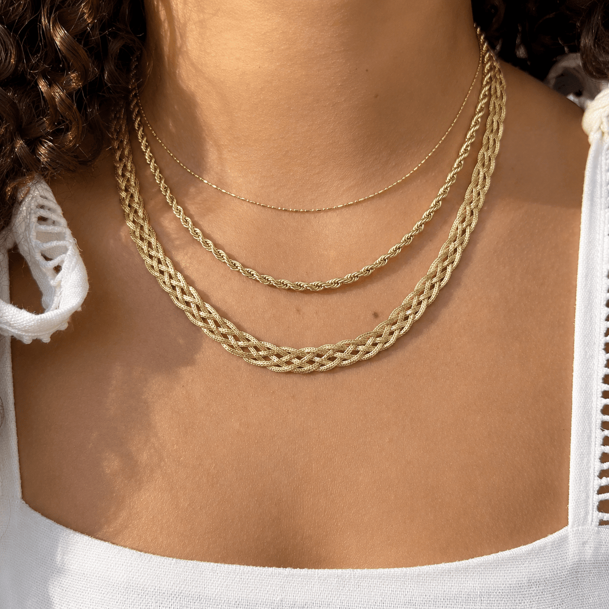 Braid Necklace - LPL Creations