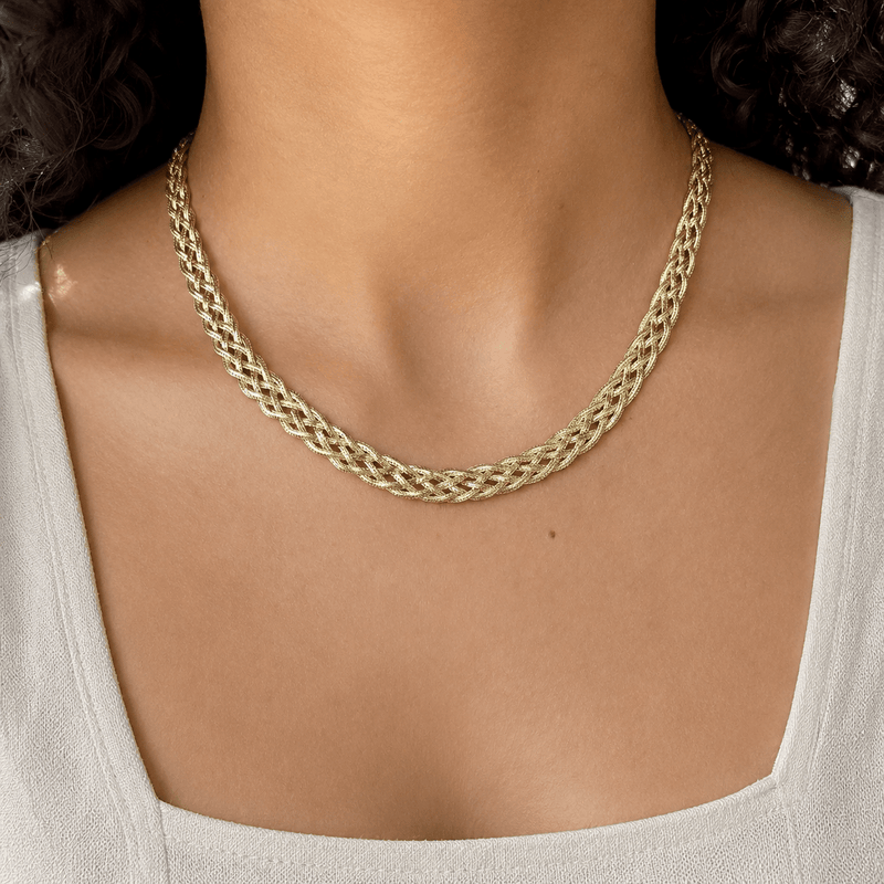 Braid Necklace - LPL Creations