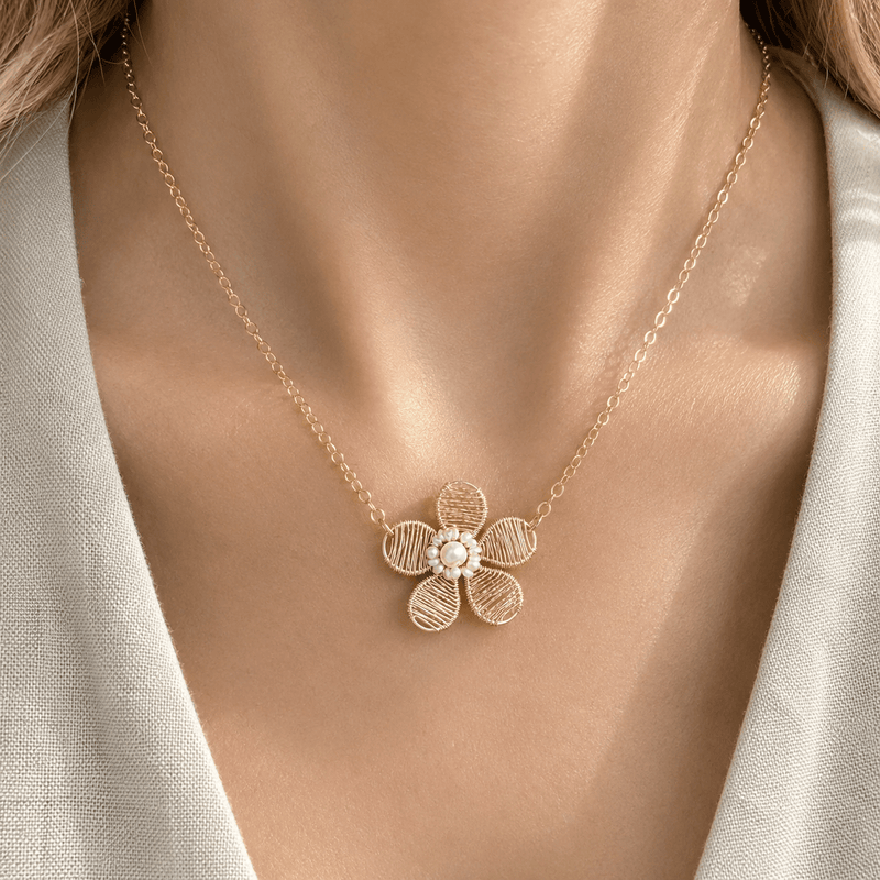 Blossom Chain Necklace - LPL Creations