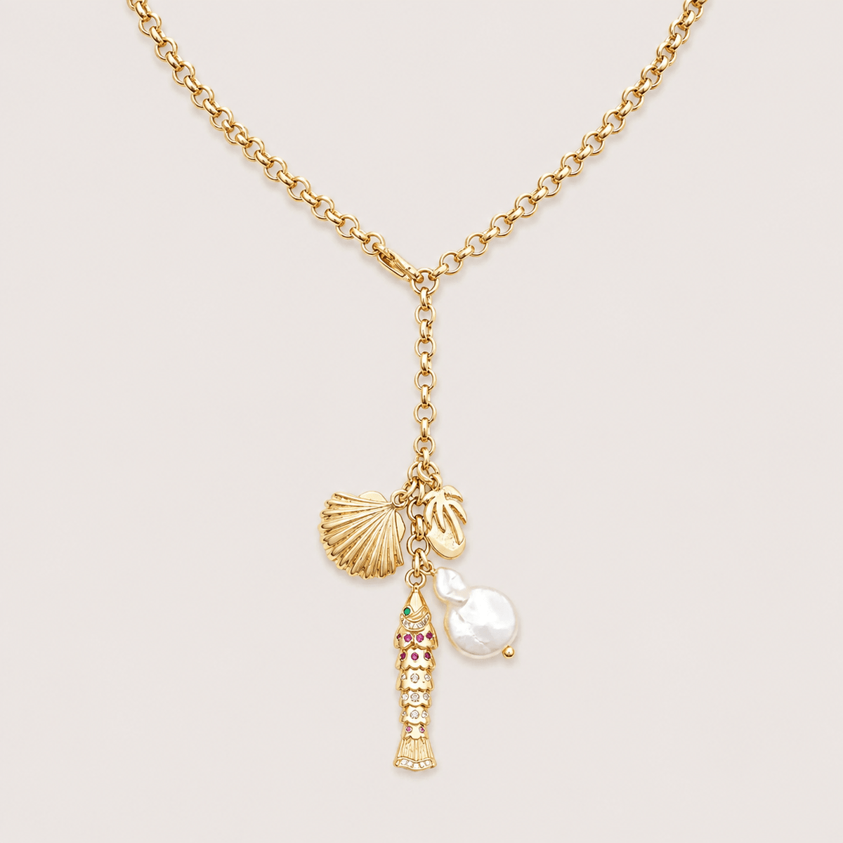 On Board Necklace - LPL Creations