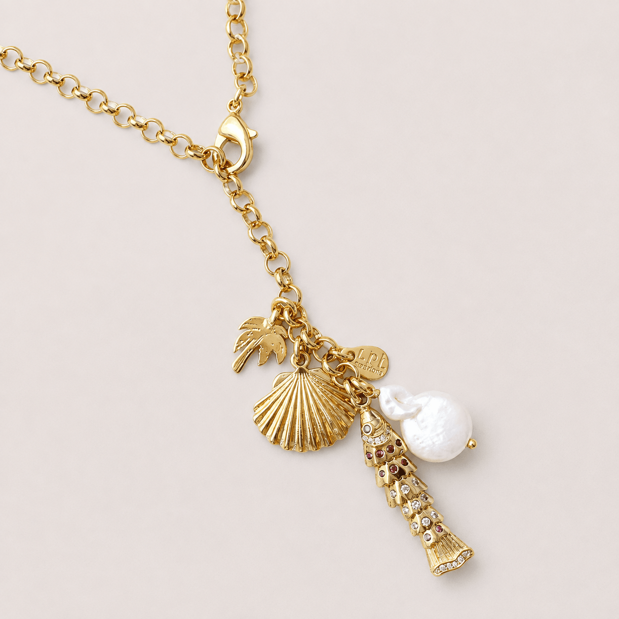 On Board Necklace - LPL Creations