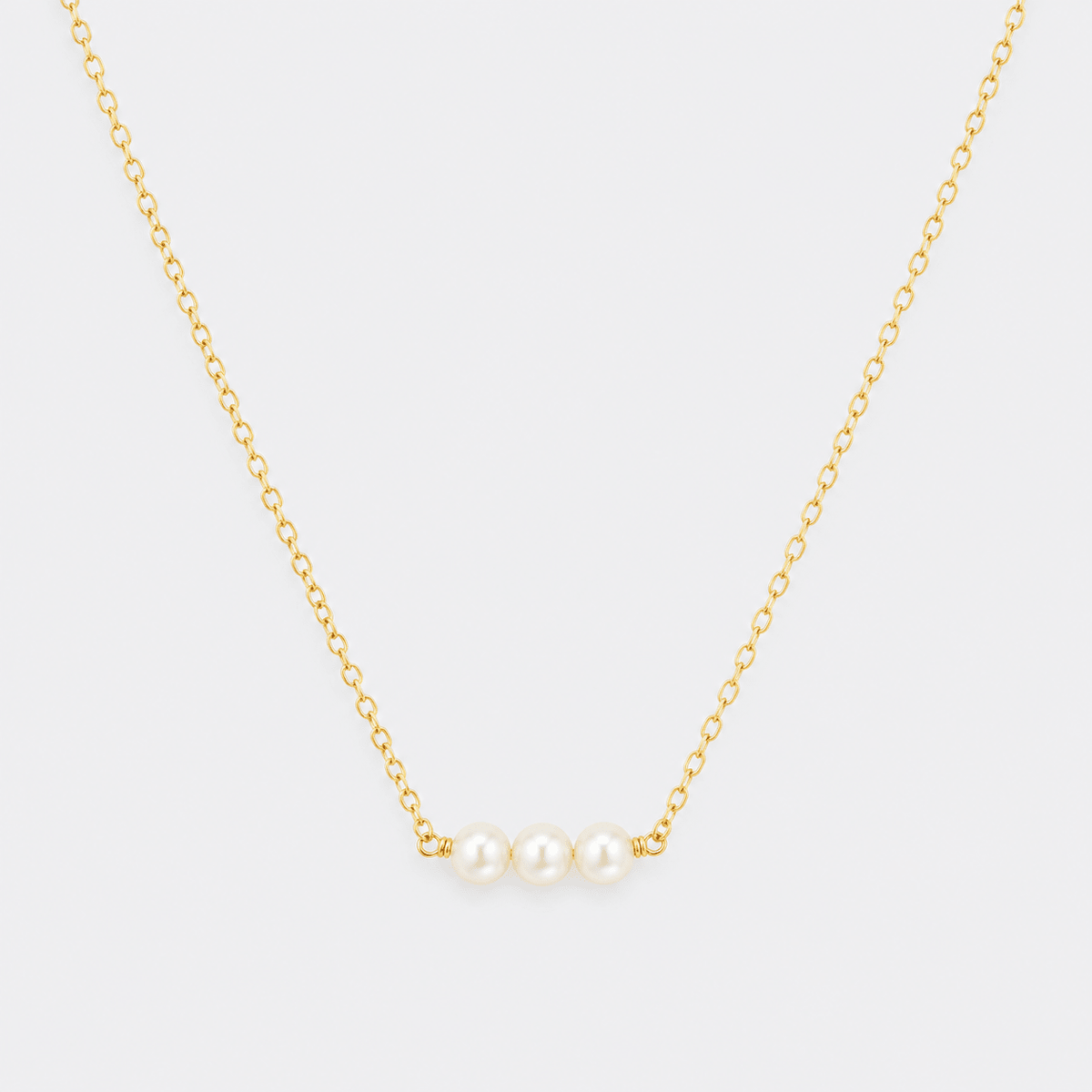 Lili Pearl Short Necklace - LPL Creations