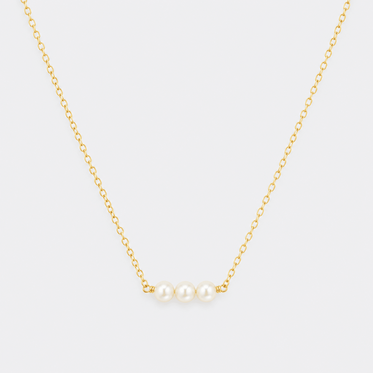 Lili Pearl Short Necklace - LPL Creations