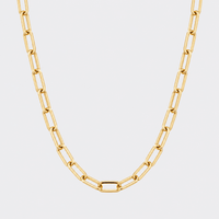 Thick PaperClip Chain Necklace - LPL Creations