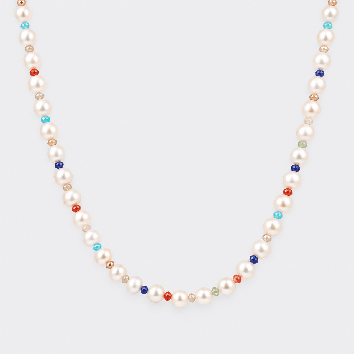 Rainbow Pearl Necklace - LPL Creations
