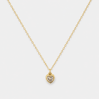 Heart CZ Necklace - LPL Creations