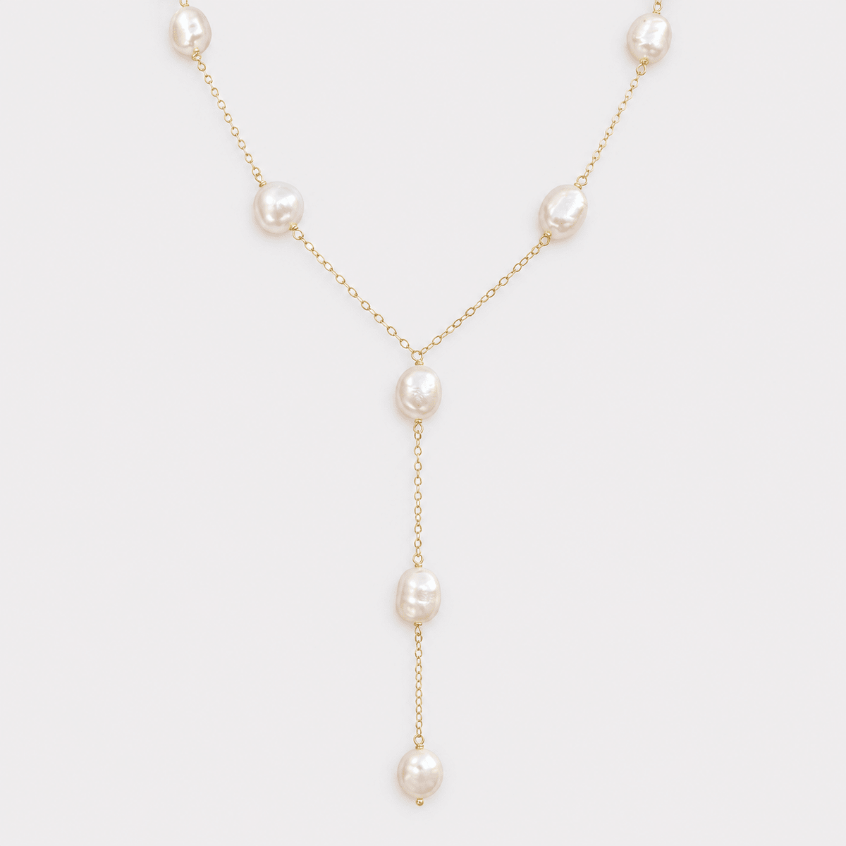 Modern Pearl Necklace - LPL Creations