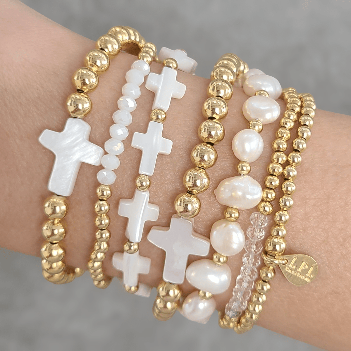 Cross Bracelet - LPL Creations