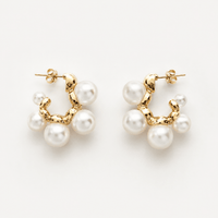 Mariam Hoops Earrings - LPL Creations
