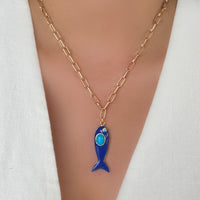 Fish Necklace - LPL Creations