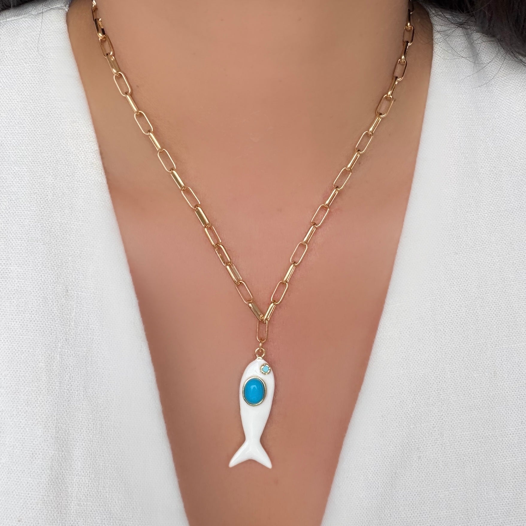 Fish Necklace - LPL Creations