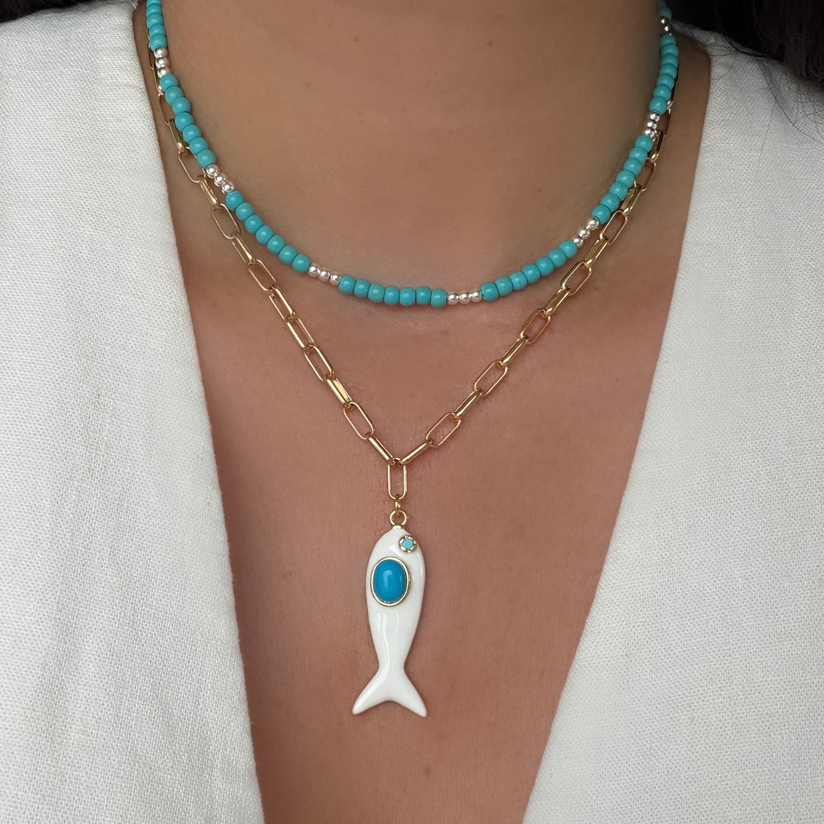 Fish Necklace - LPL Creations