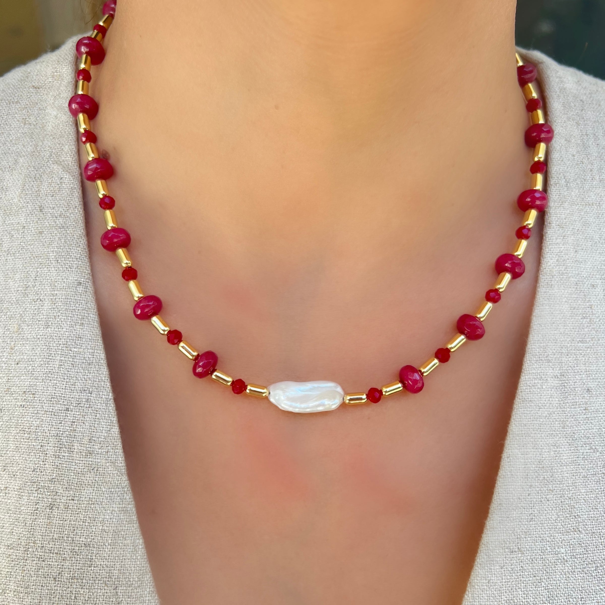Rosso Necklace