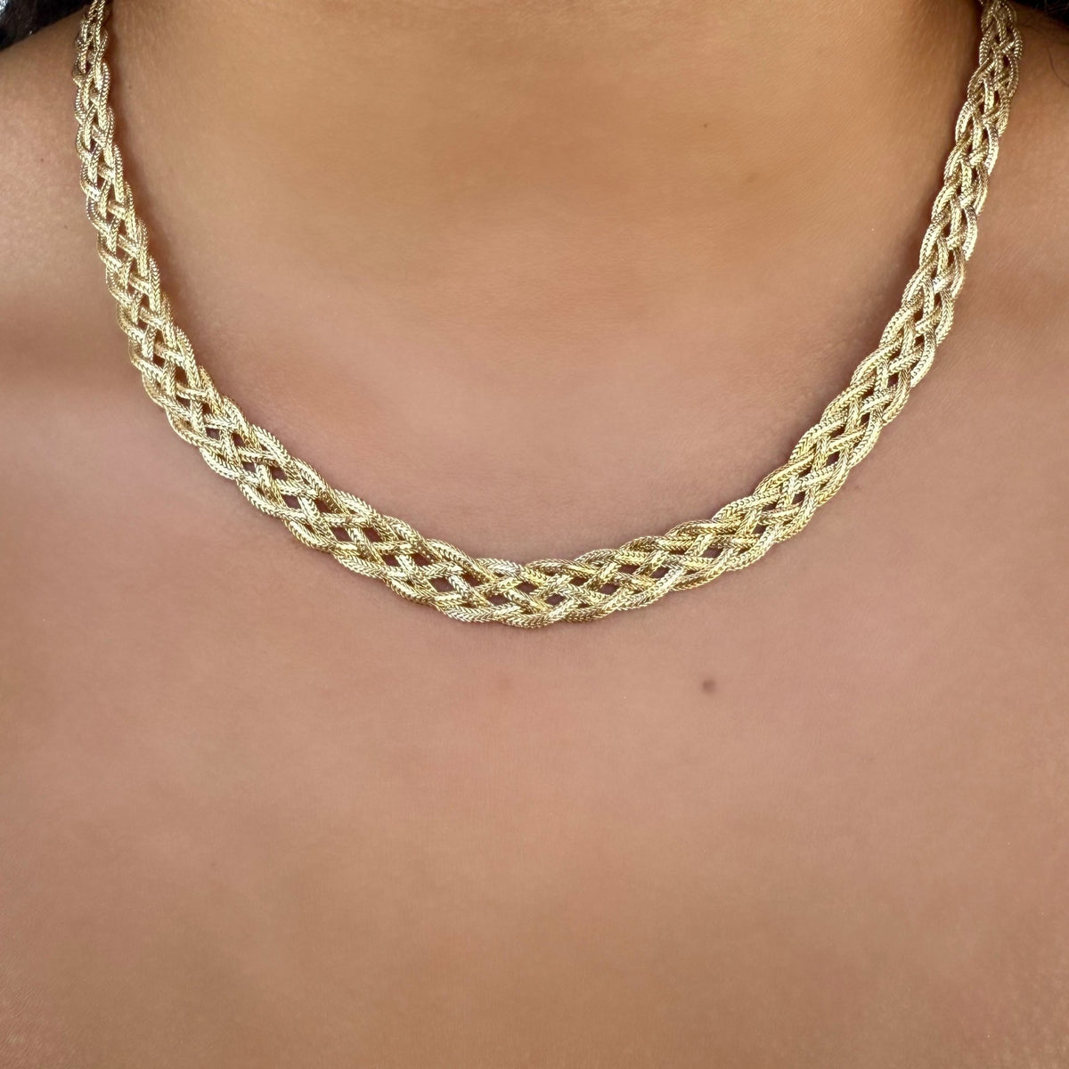 Braid Necklace - LPL Creations