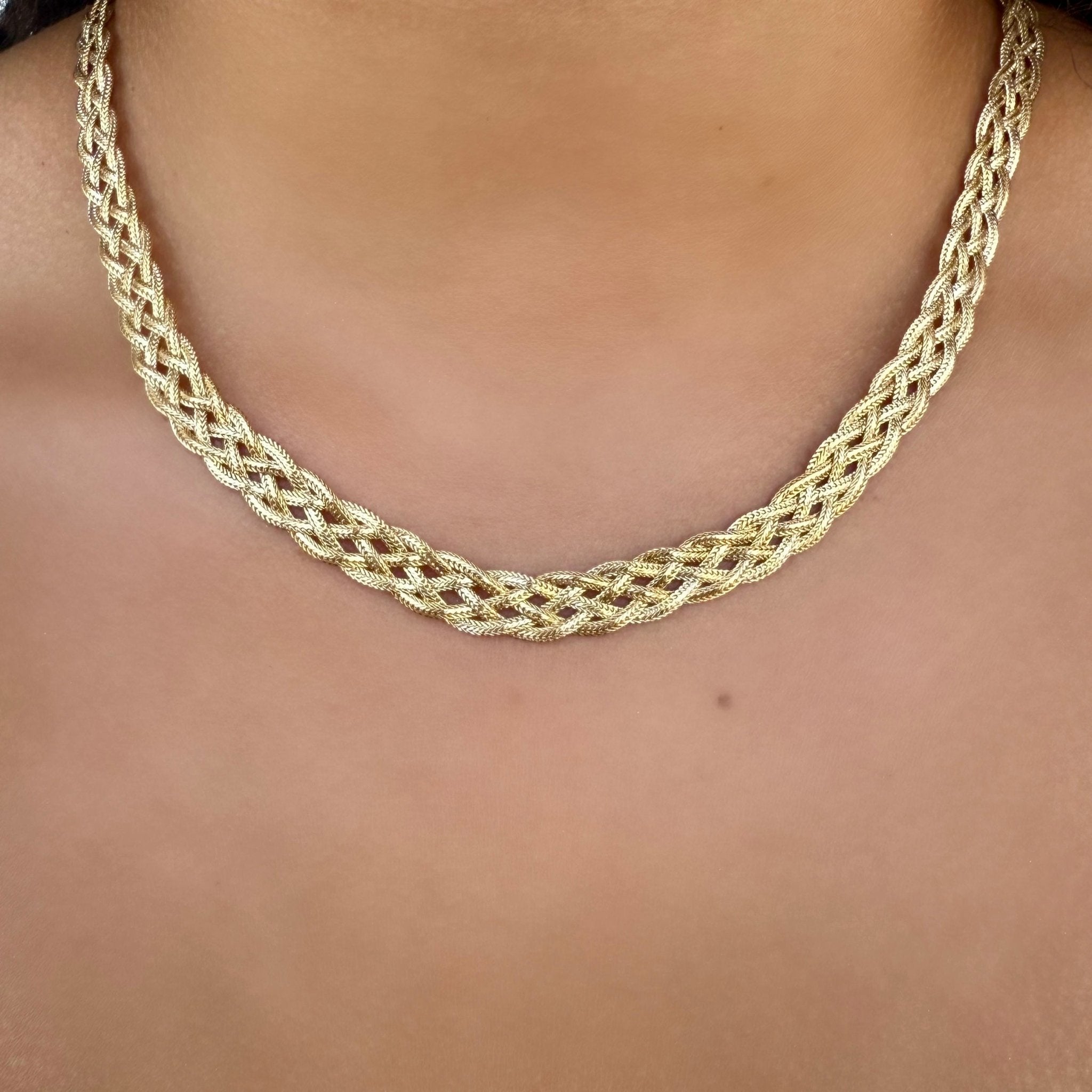 Braid Necklace - LPL Creations