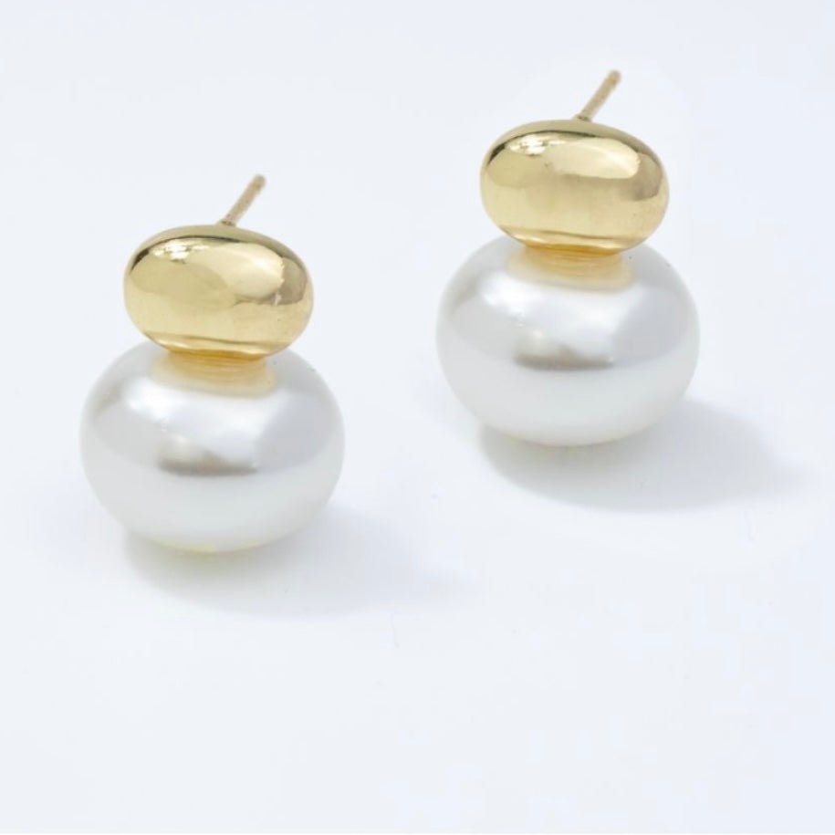 Julieta Pearl Stud - LPL Creations