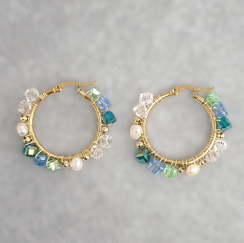 Laura Hoop Earrings - LPL Creations