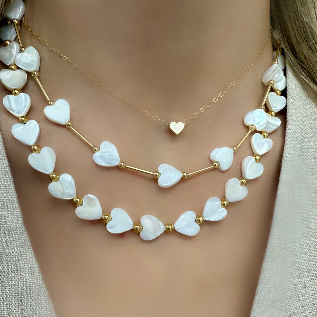 Corazon in Gold Necklace - LPL Creations
