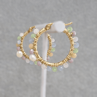 Meadow Hoop Earrings - LPL Creations