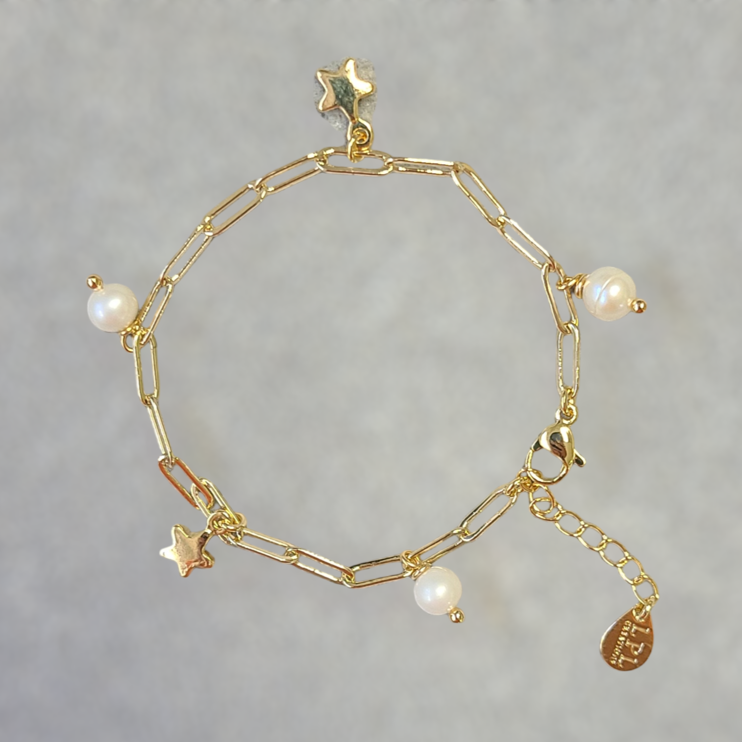 Star and Pearl Bracelet