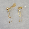 Small Paperclip Earrings